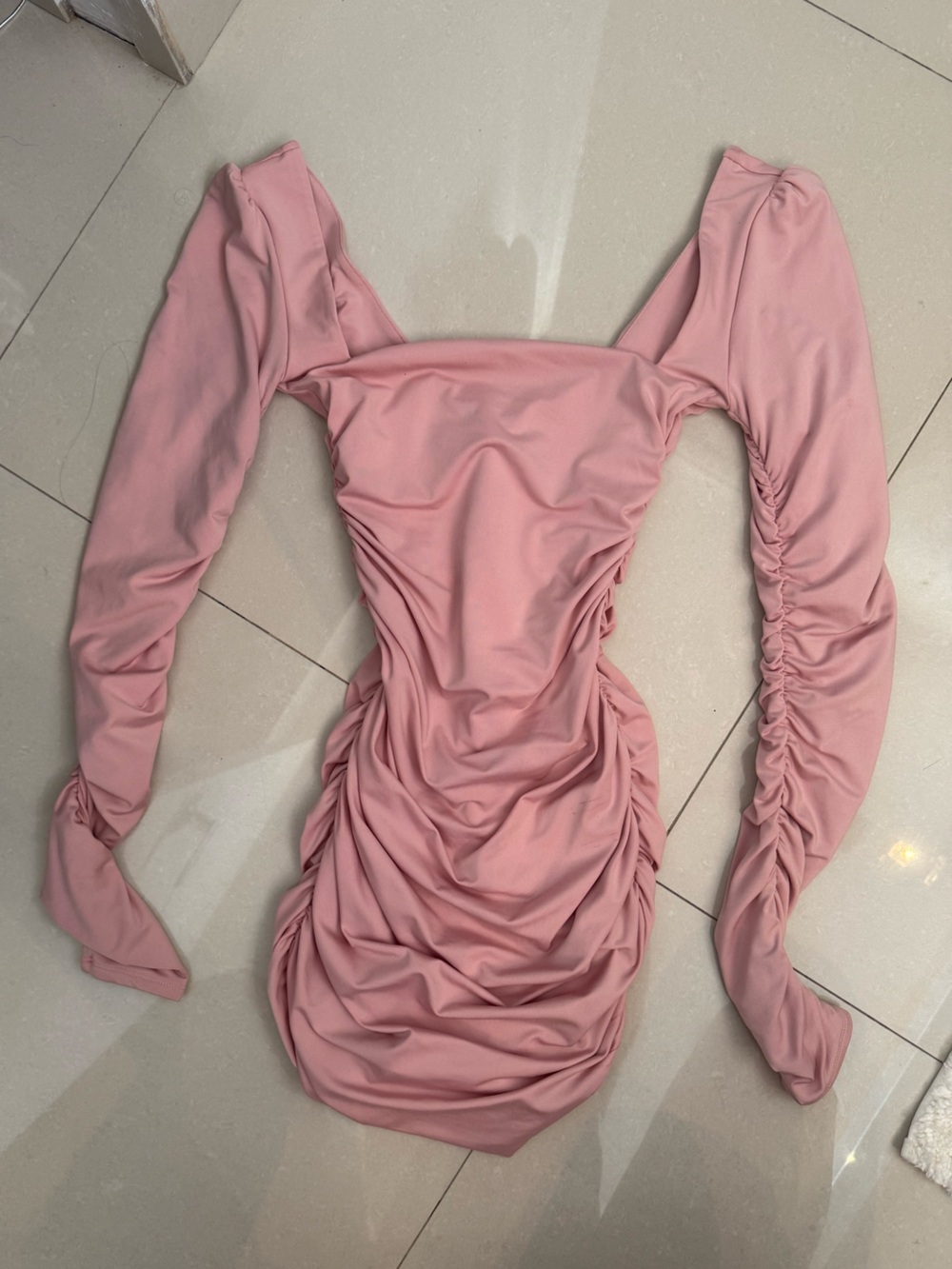 Oh Polly pink mini dress